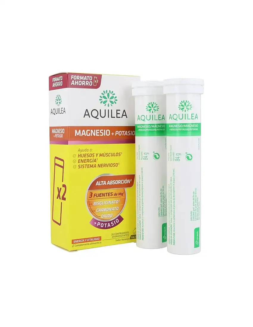 Aquilea Magnesio+ Potasio Comp Efervescente 28 C