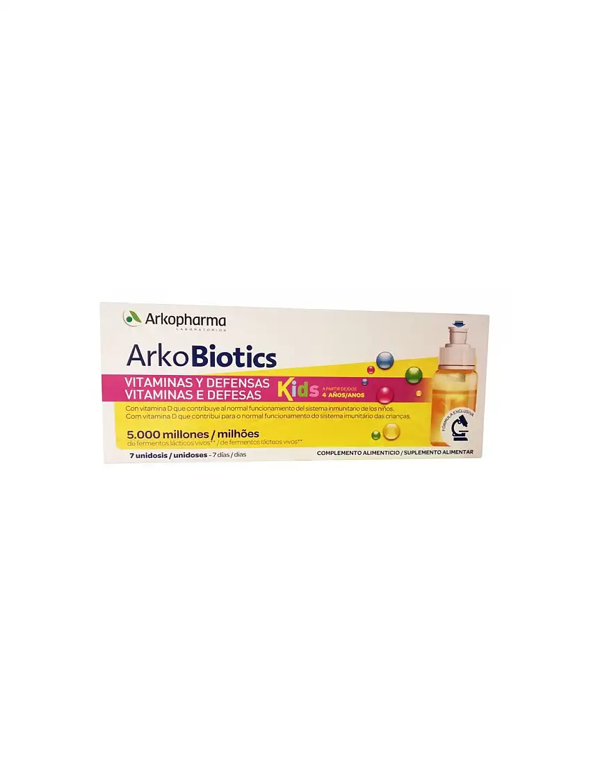 Arkobiotics Defensas Niños 7 Unidosis