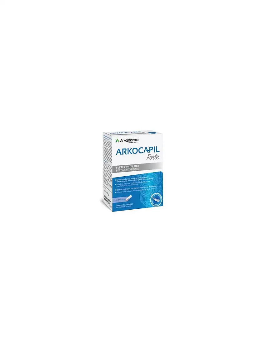 Arkocapil Forte Caps Vitalidad Capilar 60 Caps