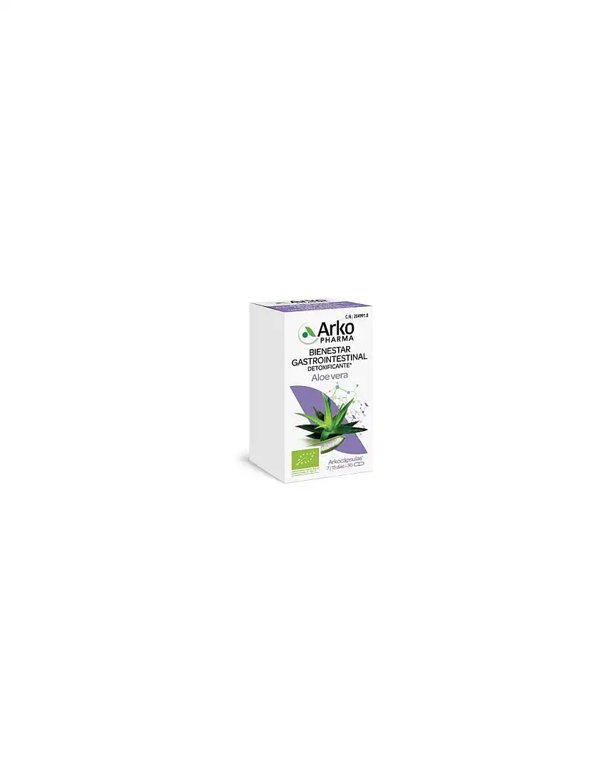 Arkocapsulas Aloe Vera Bio 30 Capsulas