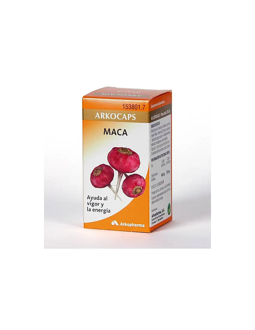 Maca Arkocaps 225 Mg 45 Capsulas