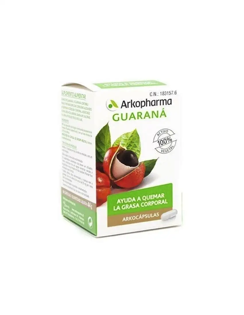 Arkopharma Guarana 84 Capsulas