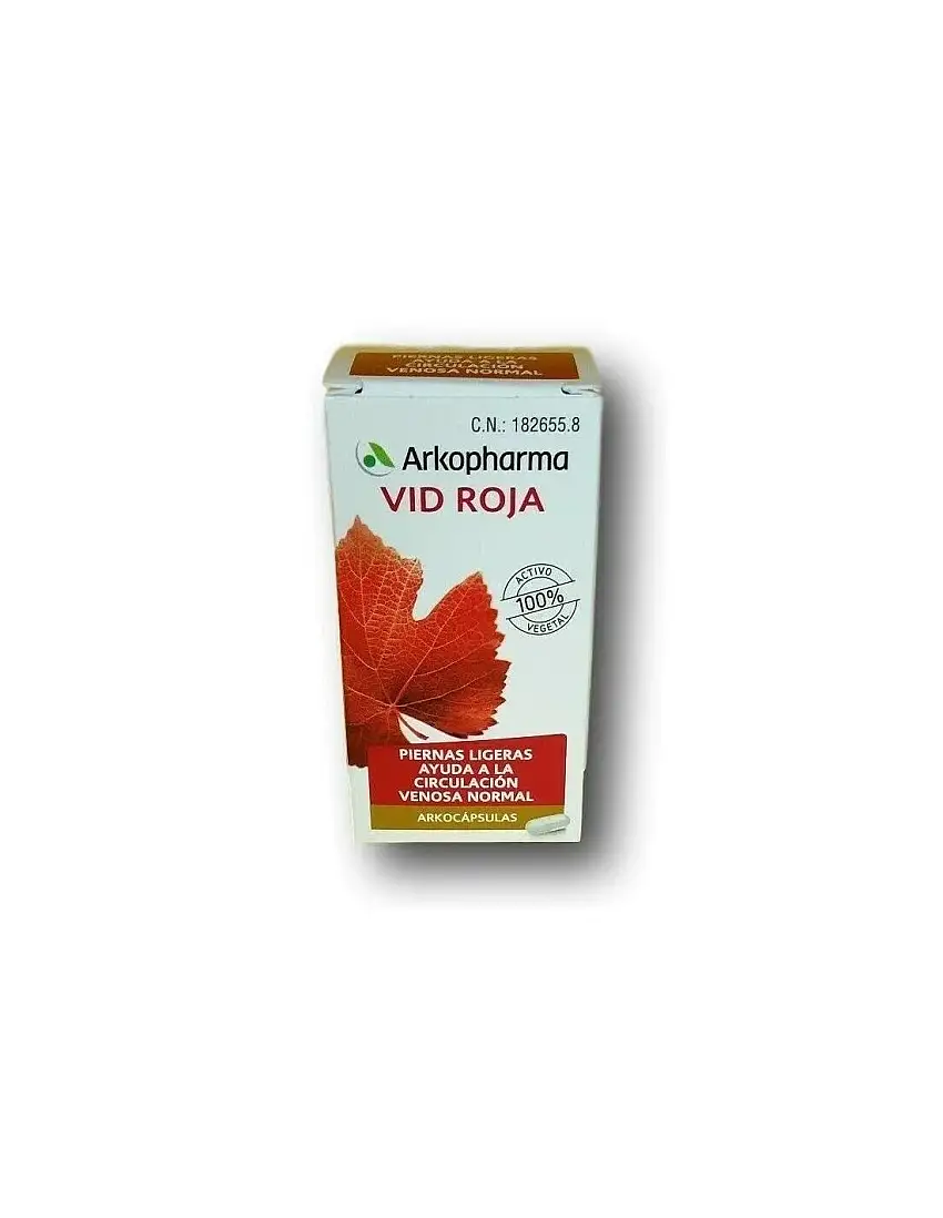 Arkopharma Vid Roja 45 cápsulas