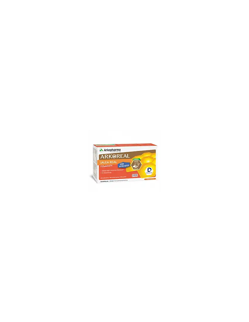 Arkoreal Jalea Real Vitaminada sin Azúcares 20 Ampollas