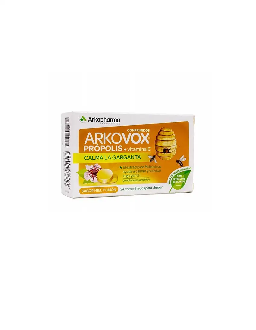 Arkovox Propolis Miel Limon Vit C 20 Com