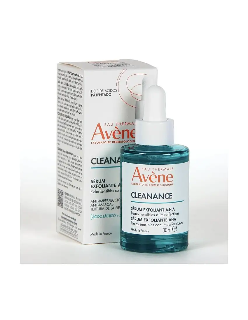 Avene Cleanance Serum Exfoli Ante Aha 1 Envase 30 Ml