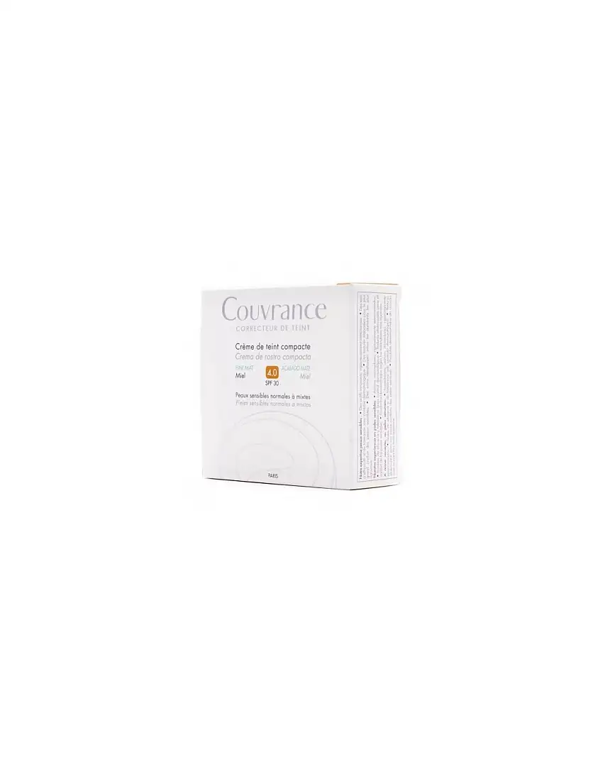 Avene Couvrance Crema Compacta 9.5 G Miel