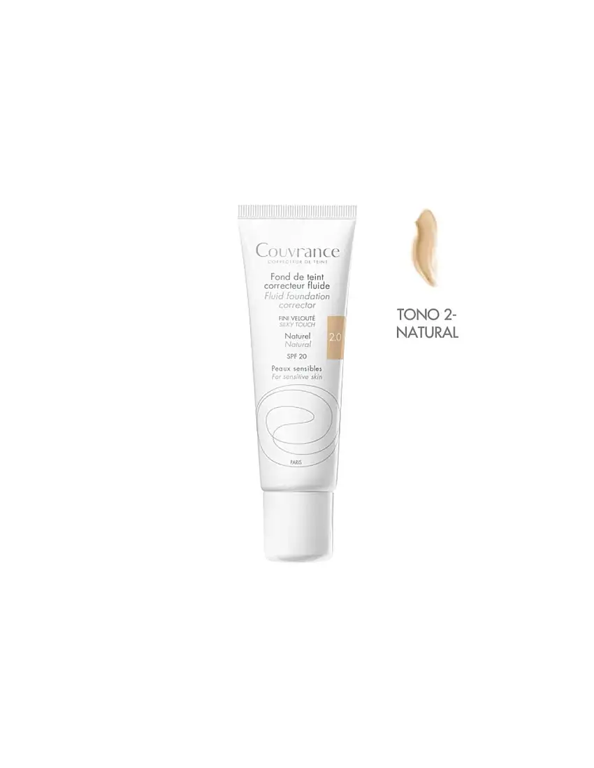 Avene Couvrance Maquillaje Fluido Spf 20 30 Ml N