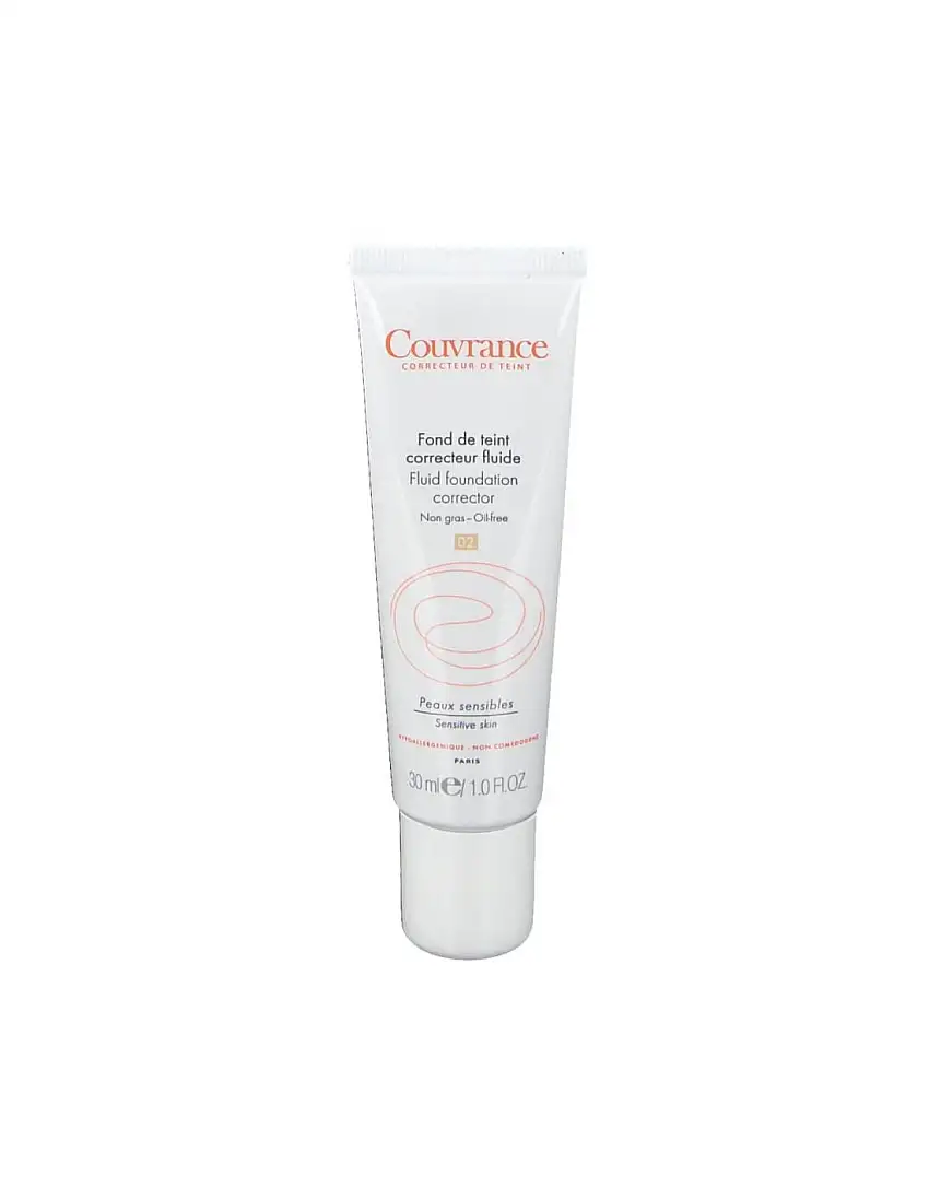 Avene Maquillaje Couvrance Fluido natural, 30 ml
