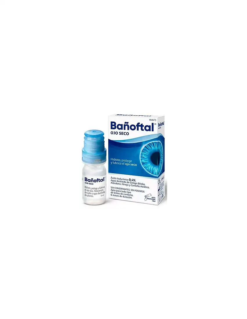 Bañoftal Multidosis Ojo Seco 0,4% 10Ml