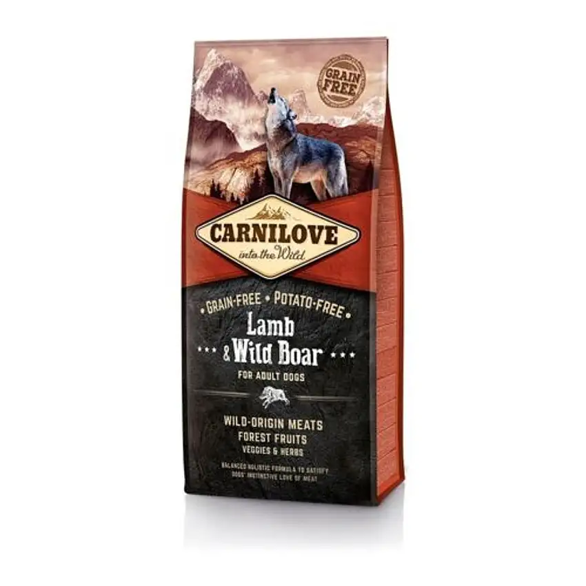 Carnilove Adult Cordero Jabali Comida Seca 12kg
