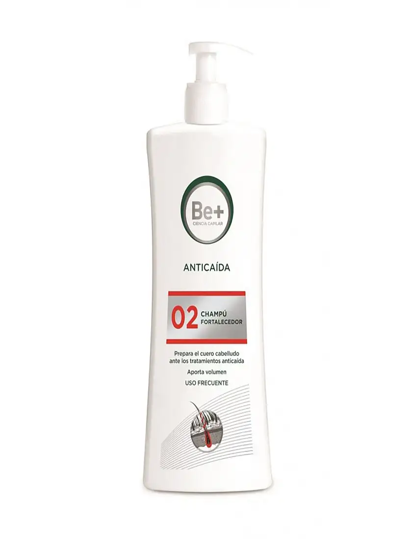Be+ Anticaida Champu Fortalecedor 1 Envase 500 Ml