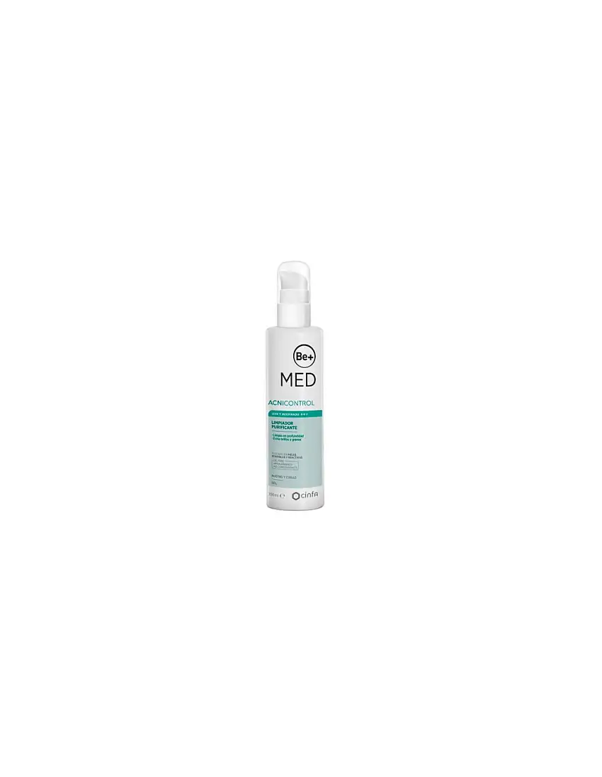 Be+ Med Acnicontrol Limpiador Purificante 1 Envase 200 Ml