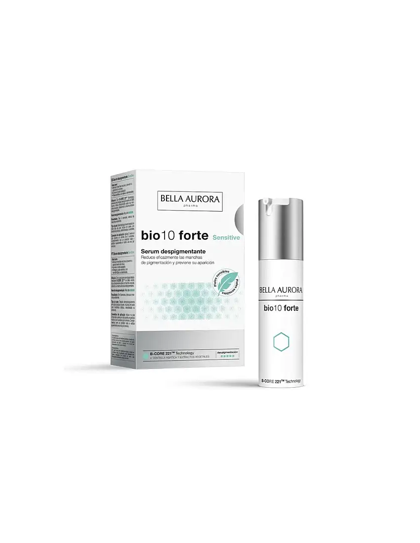Bella Aurora Bio 10 Forte Sensitive Serum Despigmentante 1 Envase 30 Ml