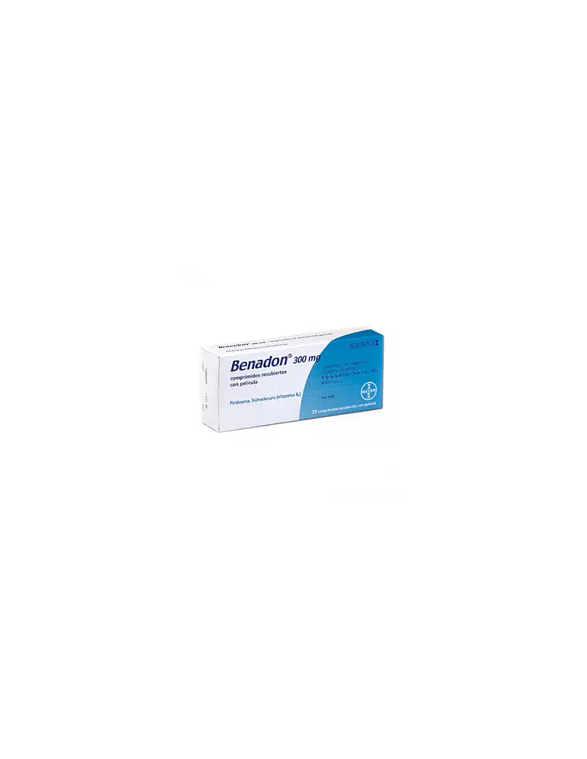 Benadon 300 Mg 20 Comprimidos