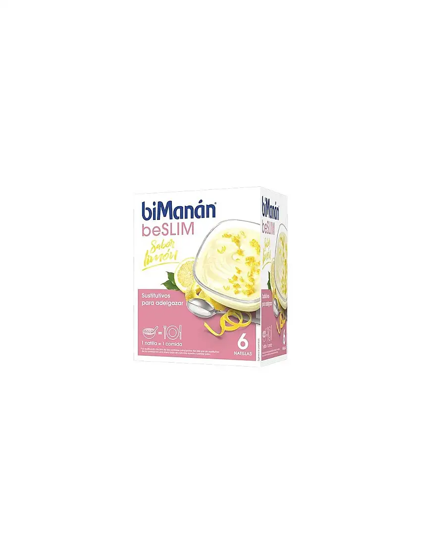Bimanan Natillas Limon 50 G 6 Sobres