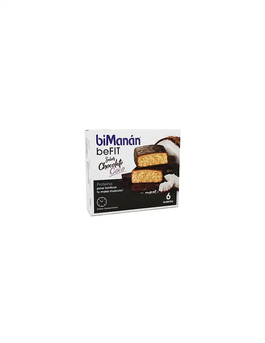 Bimanan Pro Barrita Chocolate Y Coco 6 Barritas