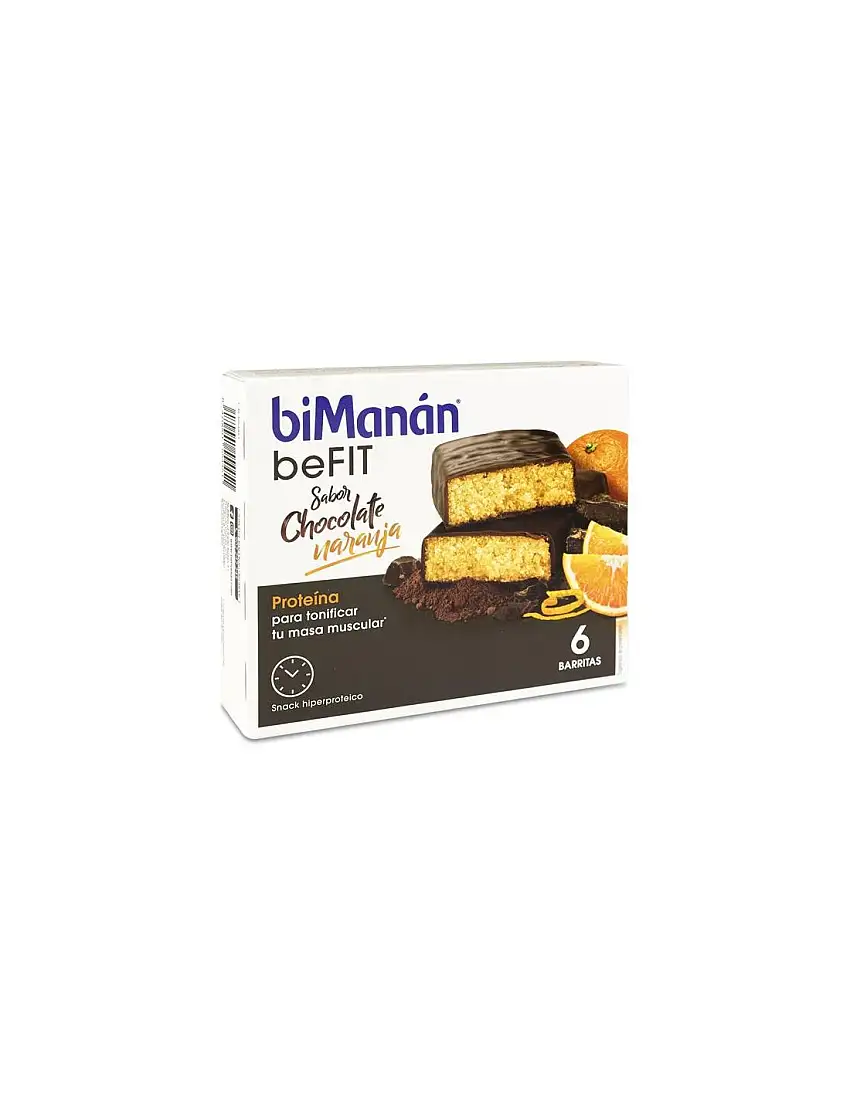 Bimanan Pro Barrita Chocolate Naranja Dieta Hipe