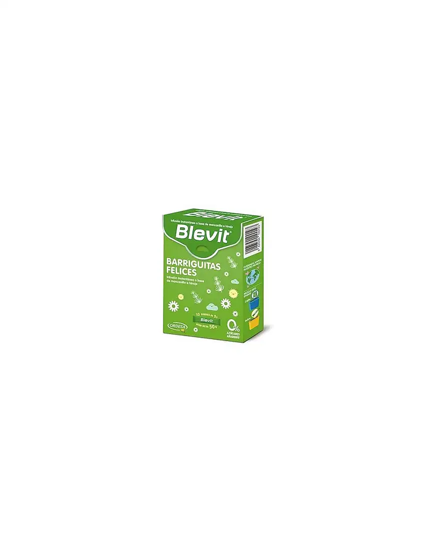 Blevit Barriguitas Felices 10 Sobres X 5 G