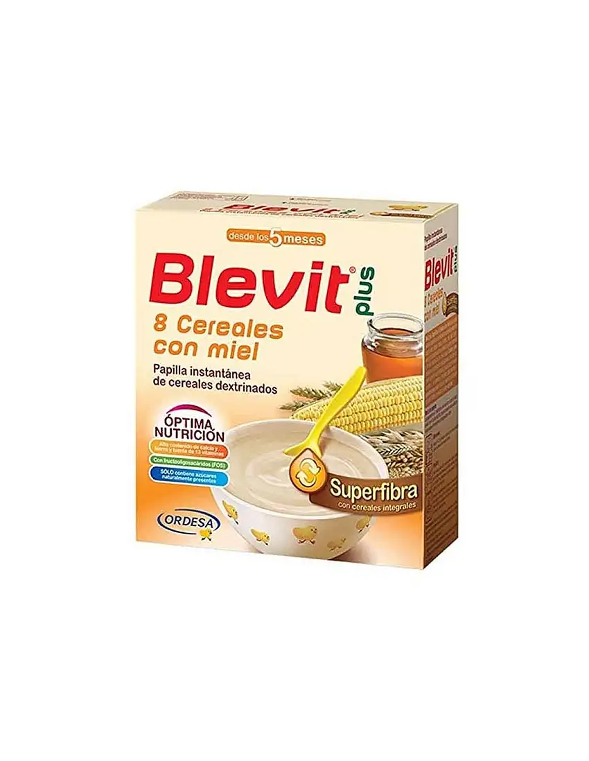Blevit Plus 8 Cer Miel 600 Gr