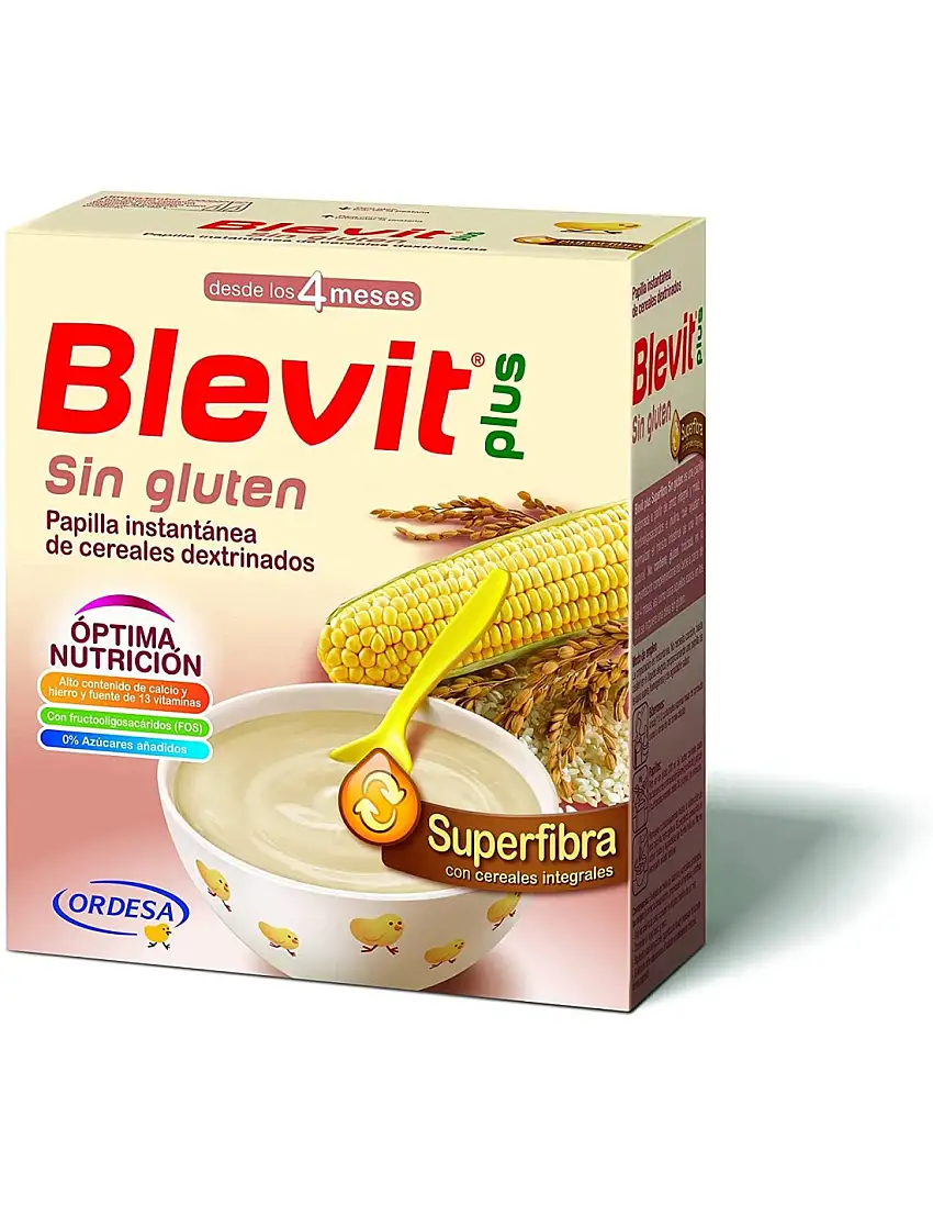 Blevit Plus S/Gluten 600 Gr