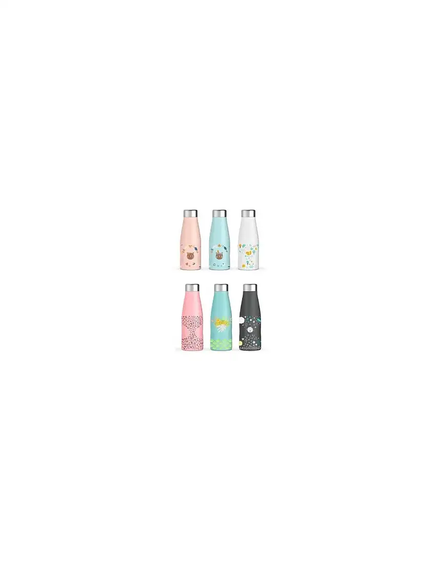 Botella Termo Para Liquidos De Acero Inoxidable Suavinex 1 Unidad 500 Ml