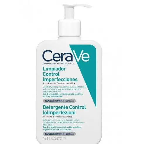 CeraVe Limpiador Control Imperfecciones Gel 473ml