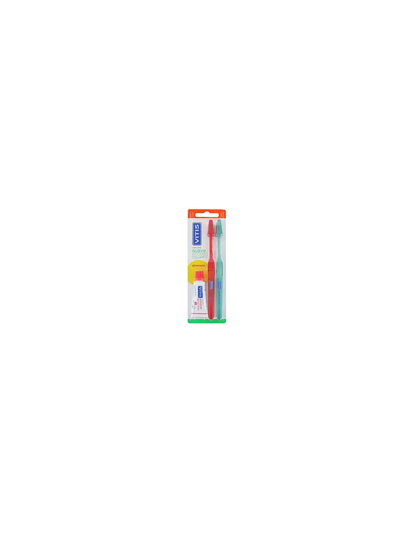 Cepillo Dental Adulto Vitis Access Suave Duplo