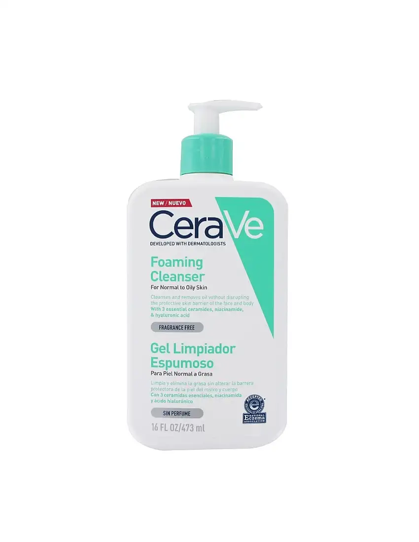 Cerave  Gel Limpiador En Espuma 473Ml