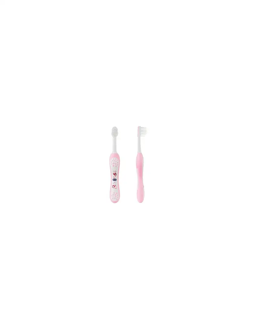 Chicco Cepillo Dental Infantil Rosa 3-36 Meses