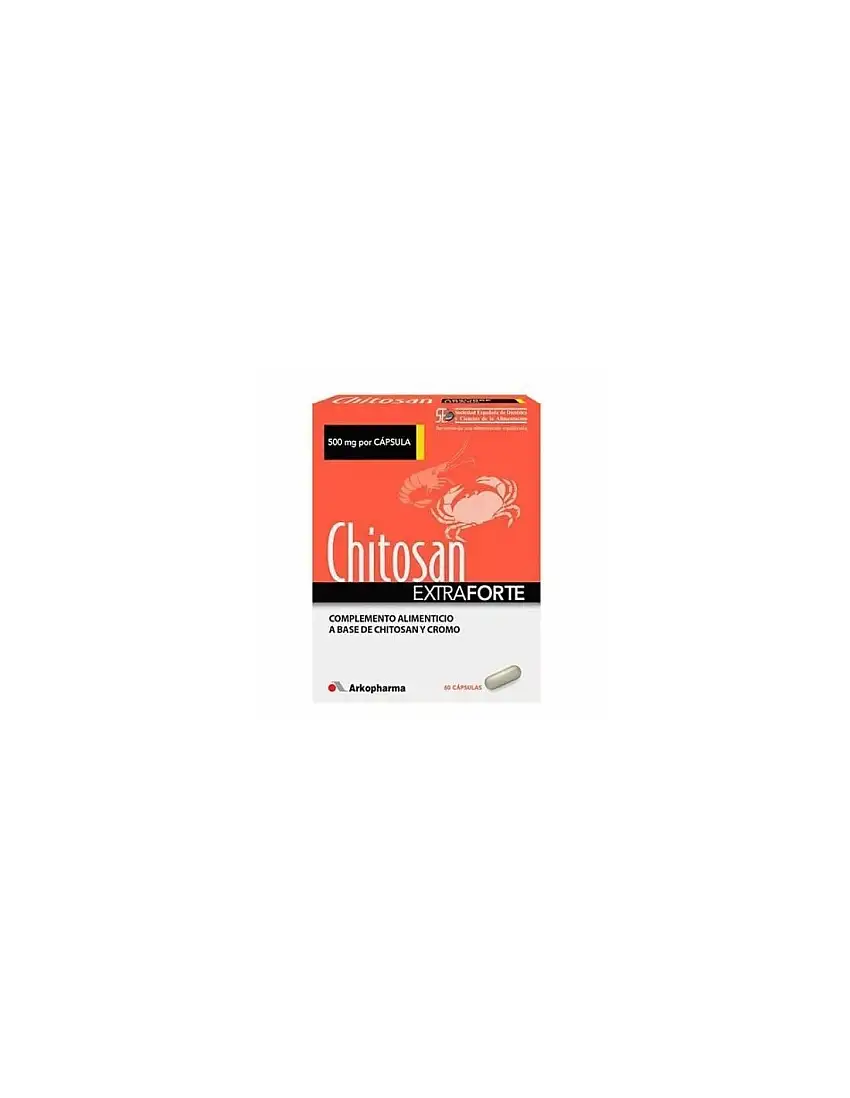 Chitosan Extraforte 500 Mg 60 Cap