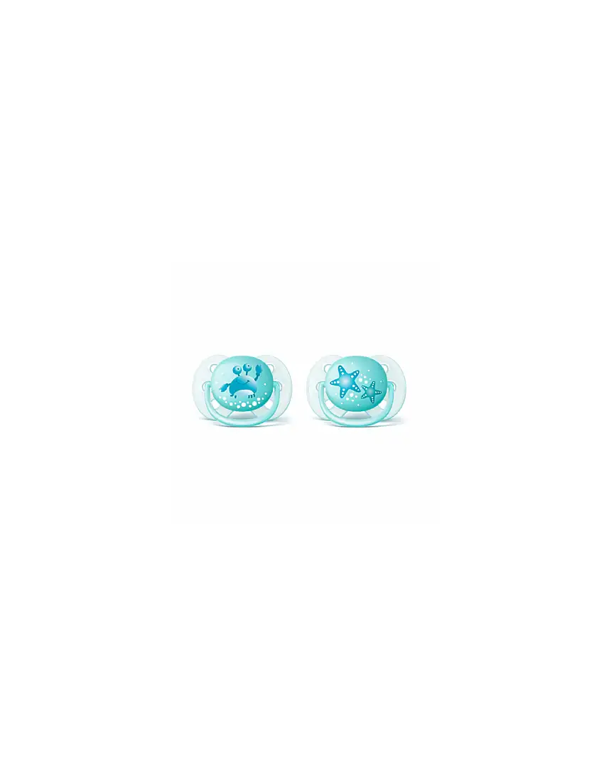 Chupete Silicona Philips Avent 0- 6 M Decorado 2