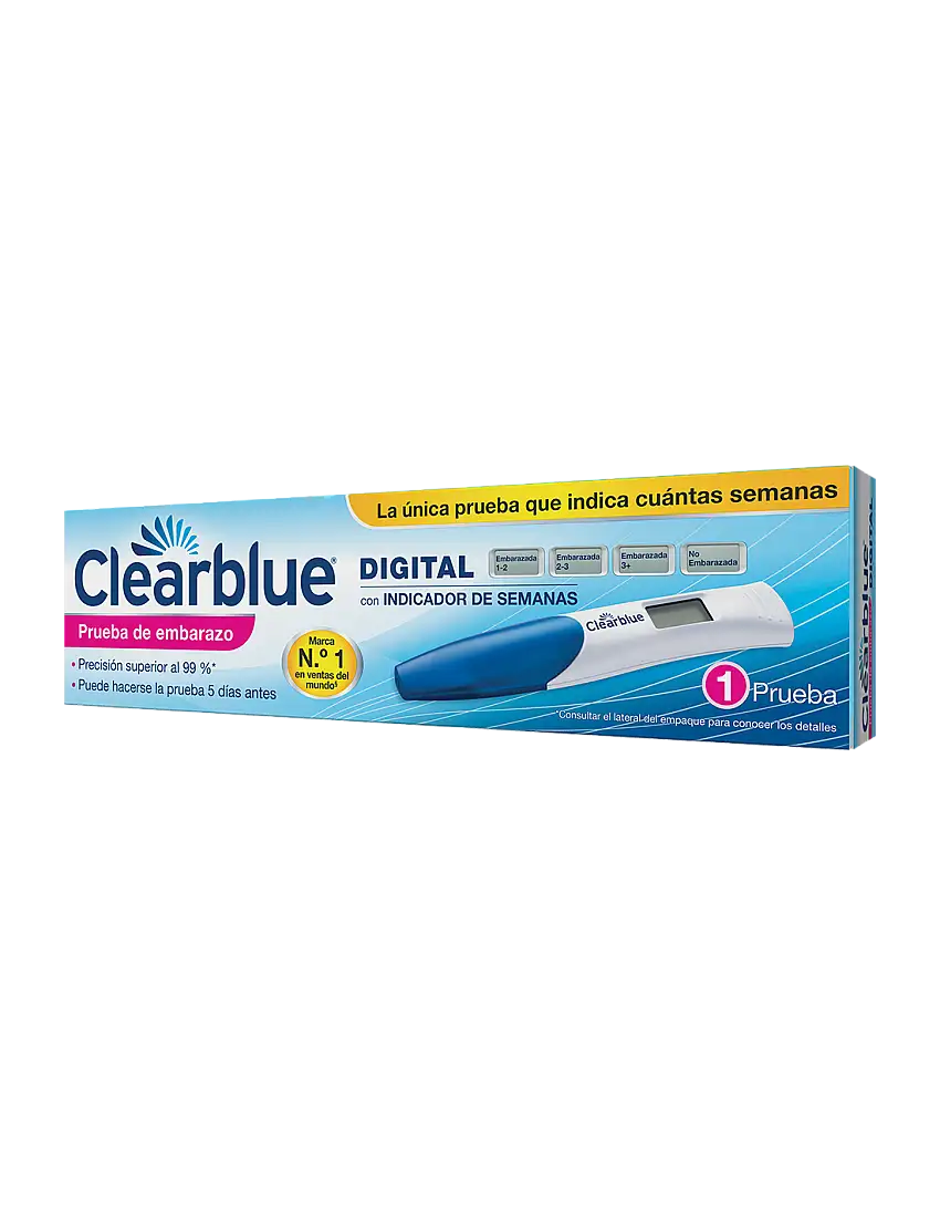 Clearblue Digital Prueba De Embarazo Con Indicad