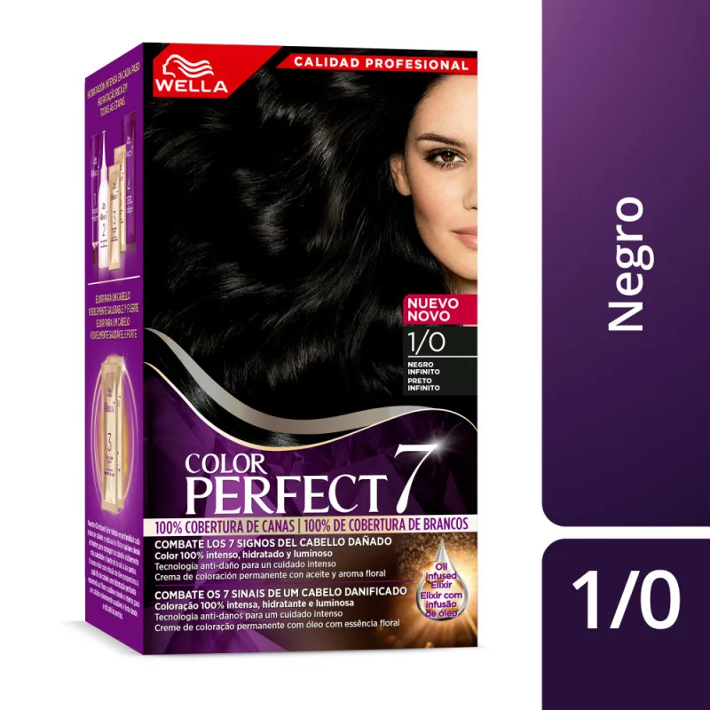 Color Perfect 7 1/0 Negro Infinito