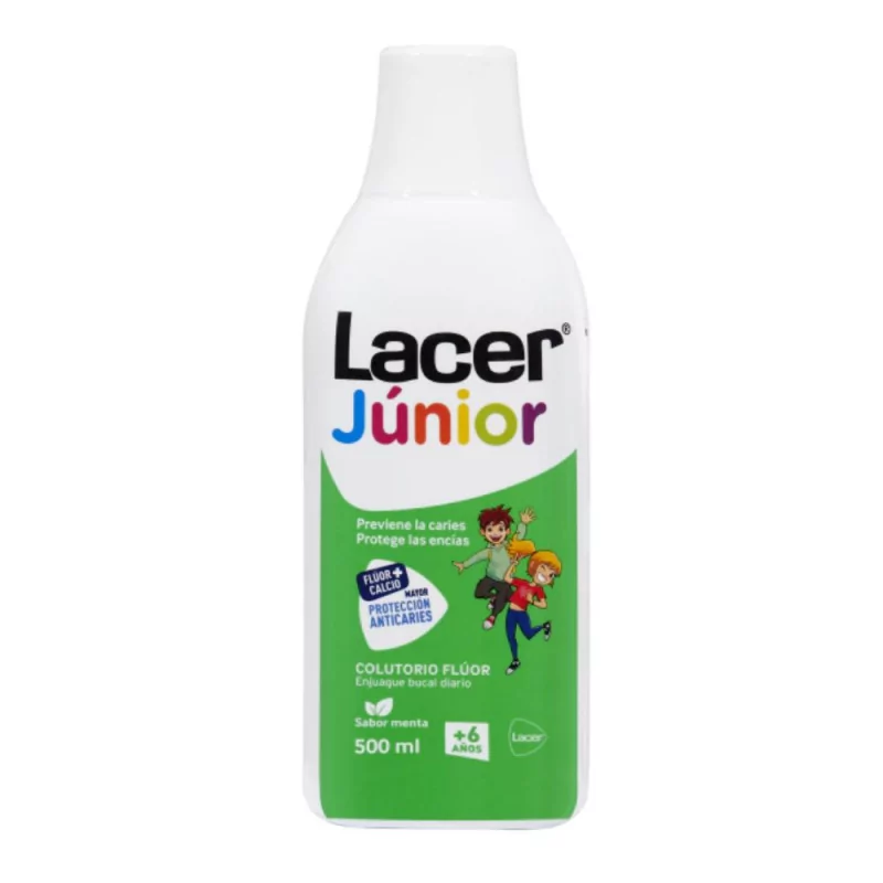 Colutorio Flúor Junior Menta 500Ml