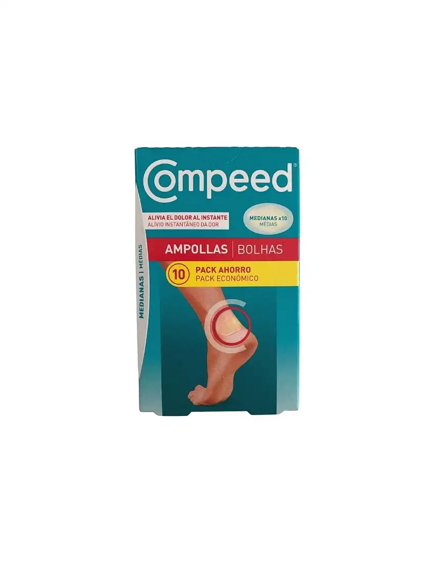 Compeed Ampollas Talla Mediana 10 Unidades Pack Ahorro