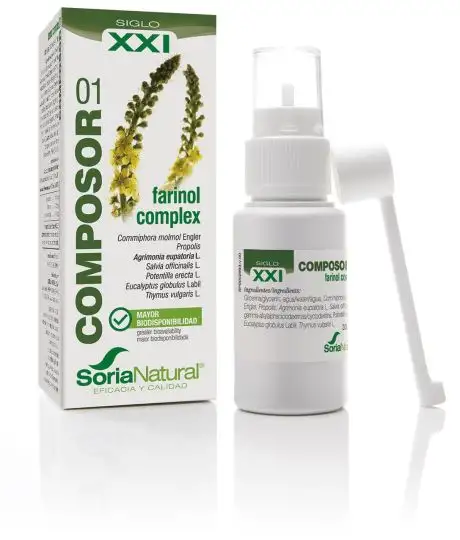 Compositor 1 Complejo de Farinol 30 ml