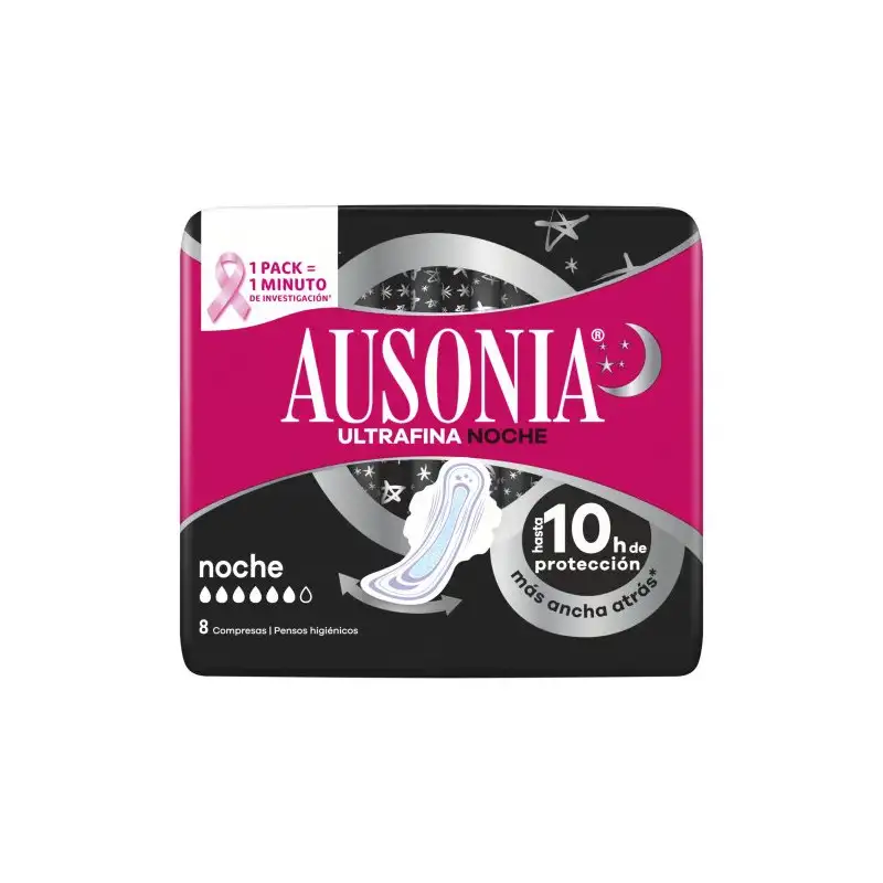 Compresas Air Dry Noche Ultrafina Alas (8)