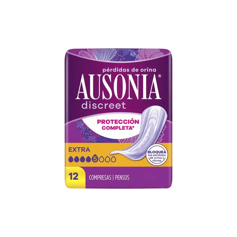 Compresas Discreet Extra (12 Ud.)