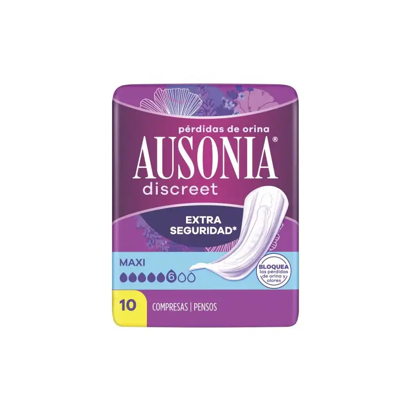 Compresas Discreet Maxi (10 Ud.) Dia