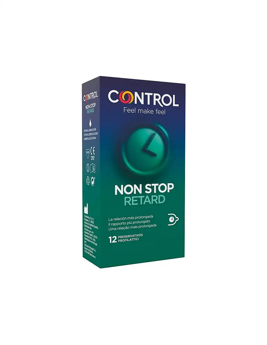 Control Non Stop Preservativos 12 U