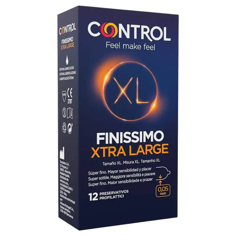 Control preservativos finissimo xl