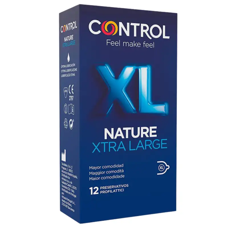 Control preservativos nature XL 12uds