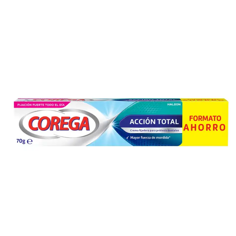 Corega crema fijadora accion total 70 g