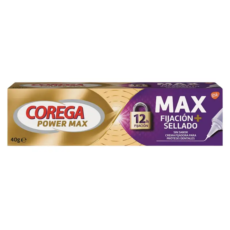 Corega sellado maximo adhesivo protesis dental 40 g