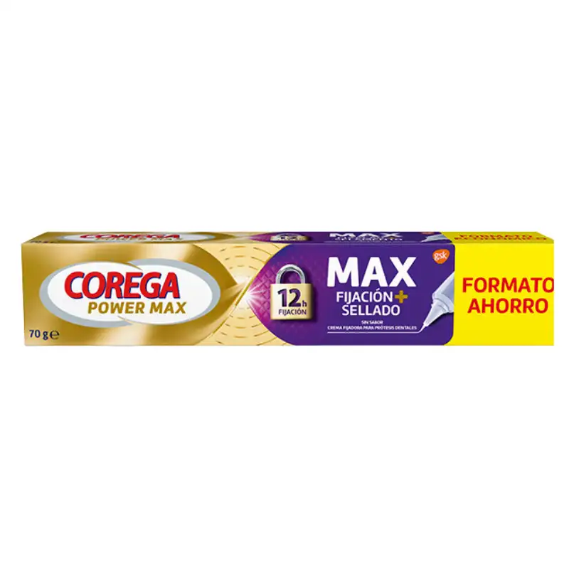 Corega sellado maximo adhesivo protesis dental 70 g