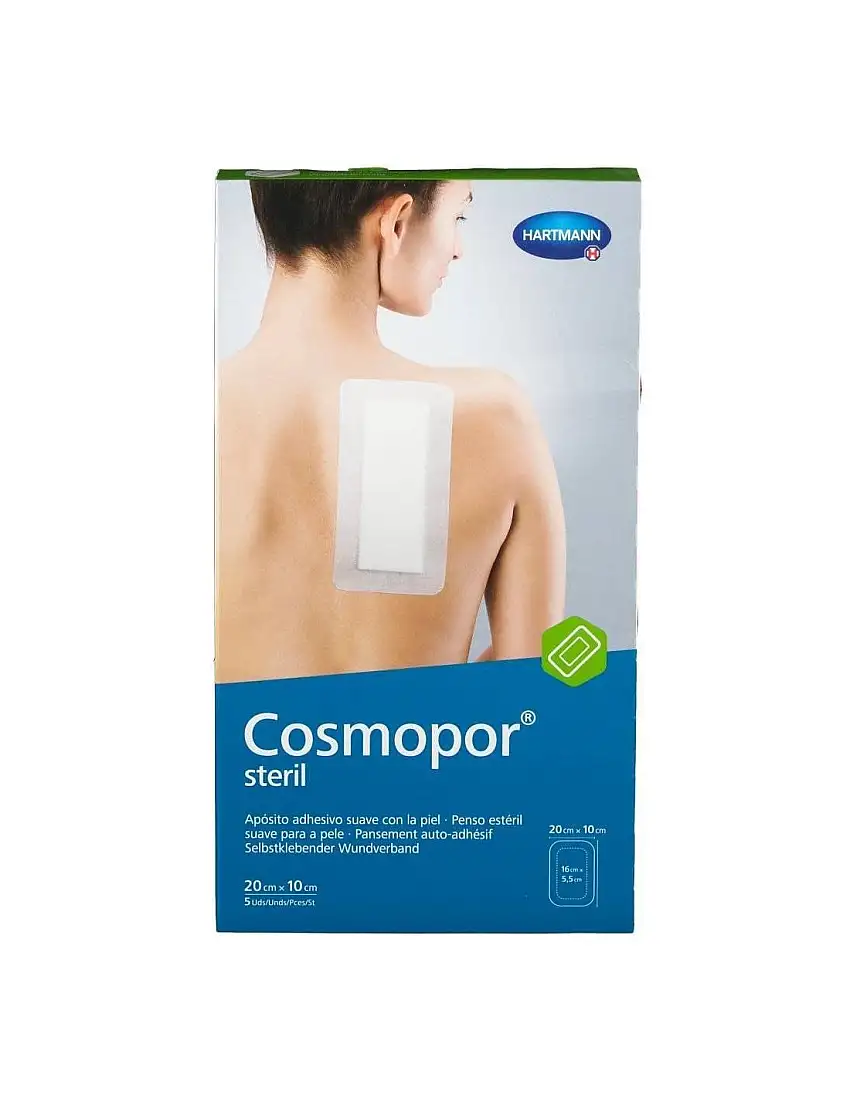 Cosmopor Steril Aposito Esteril 20 cm x 10 cm 5