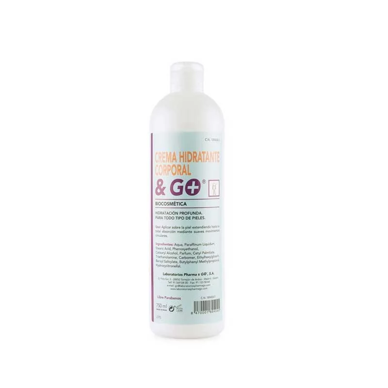 Crema Hidratante Corporal 750Ml