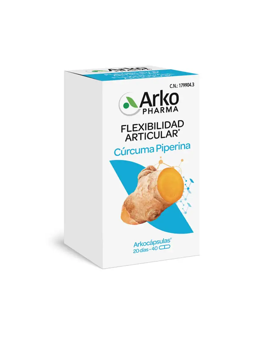 Curcuma Arkopharma 40 Capsulas