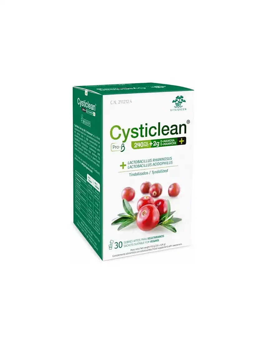 Cysticlean Pro-B D-Manosa 30 Sobres 3,06 G